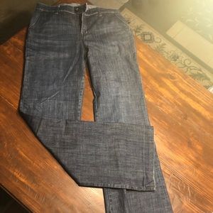 Wide leg jeans